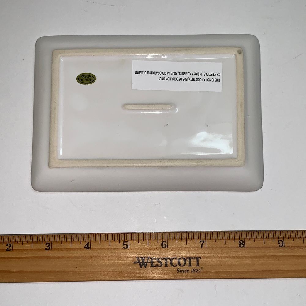 Mushroom Design Rectangular Tray - Picture 6 of 6